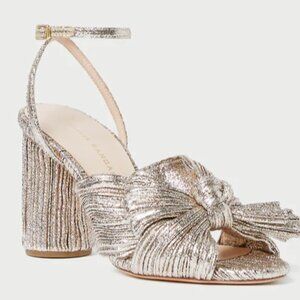 Loeffler Randall Camellia Knotted Sandal Heel / 7.5